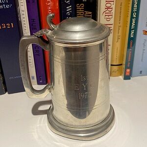 English Pewter 1ST EYC 1790 Vintage Mug